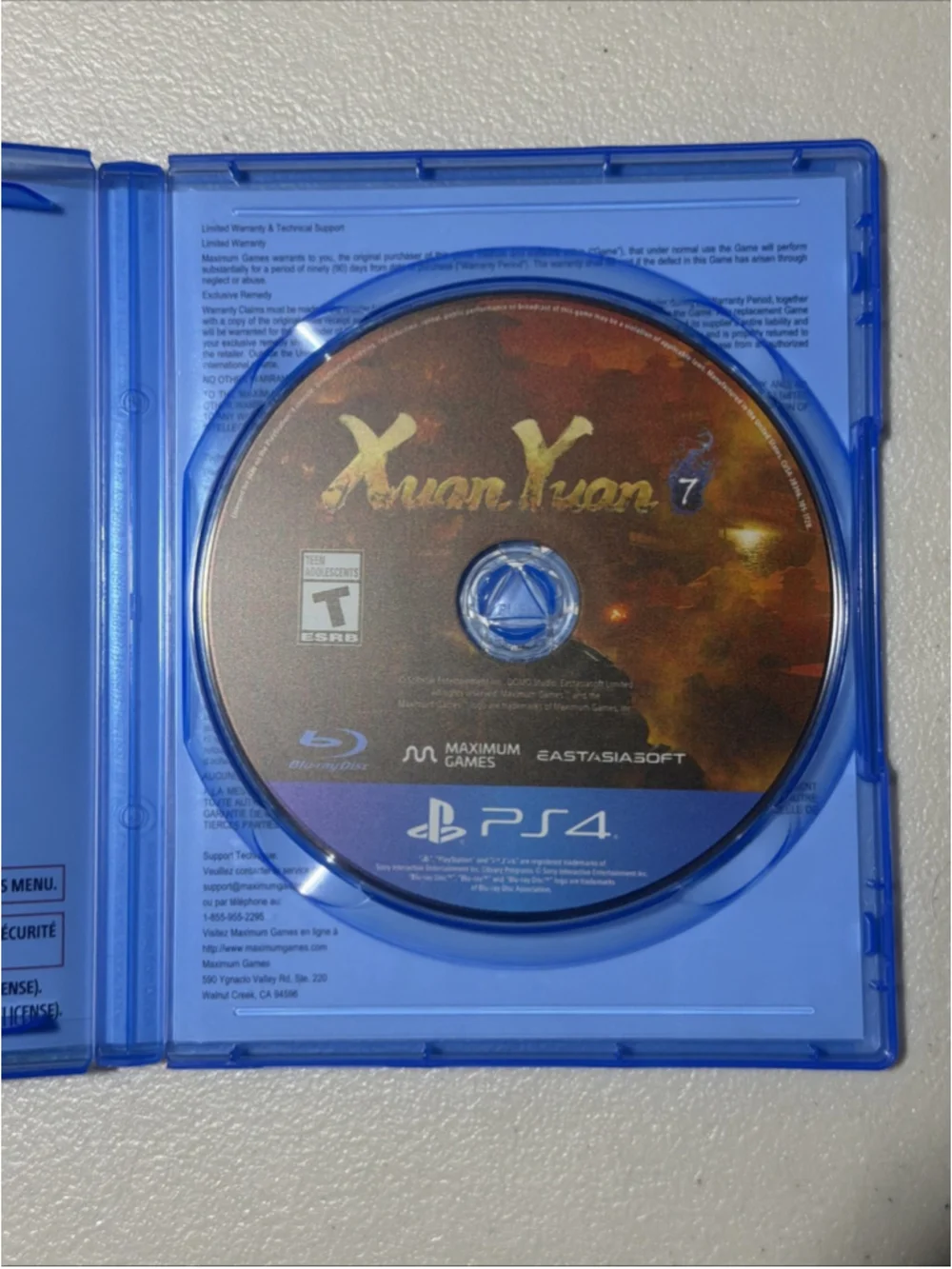 Xuan Yuan Sword 7 - Sony PlayStation 4 CLEAN!! PS4